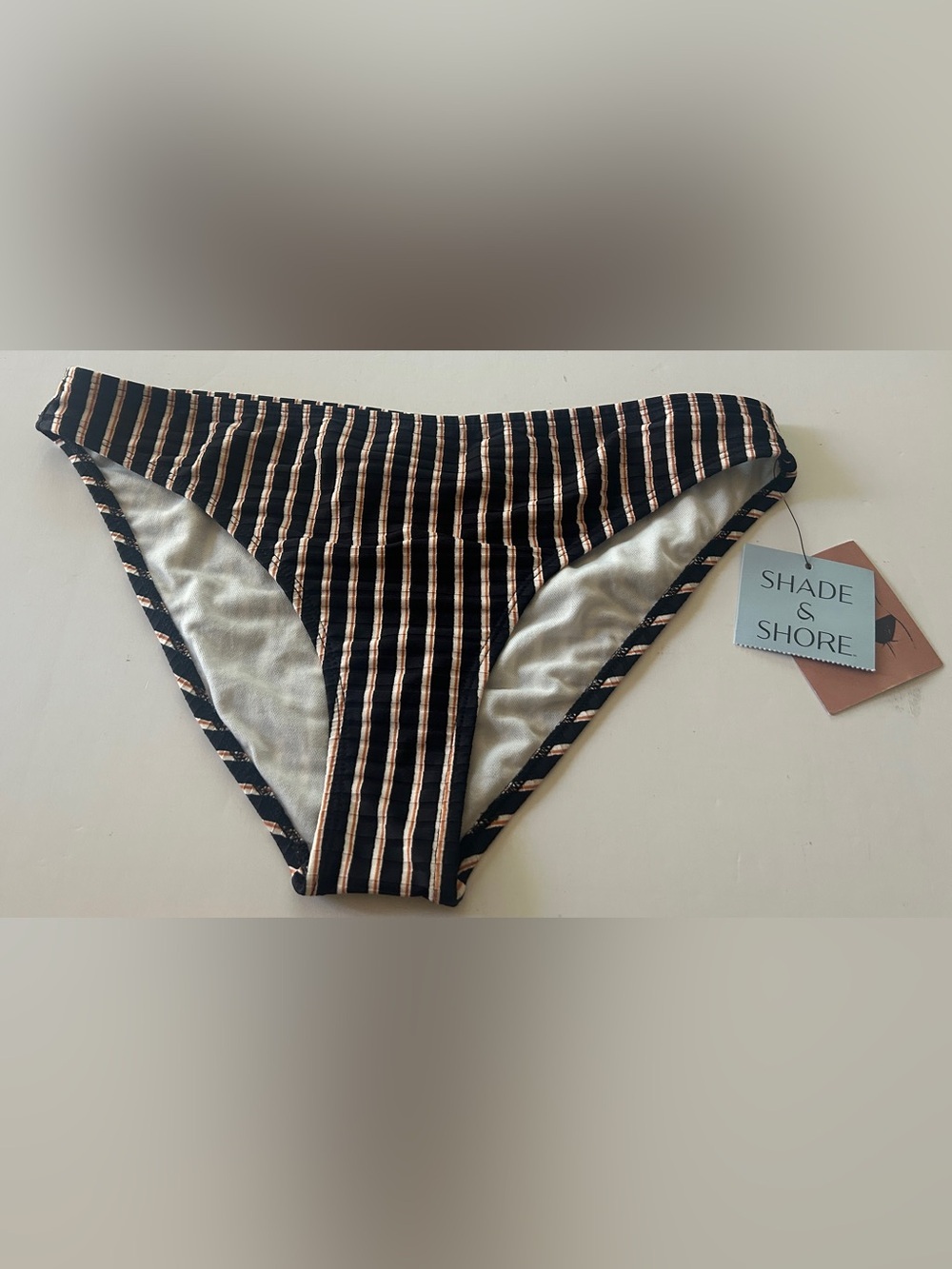 Women’s Ribbed Swim Bottom NWT size Medium